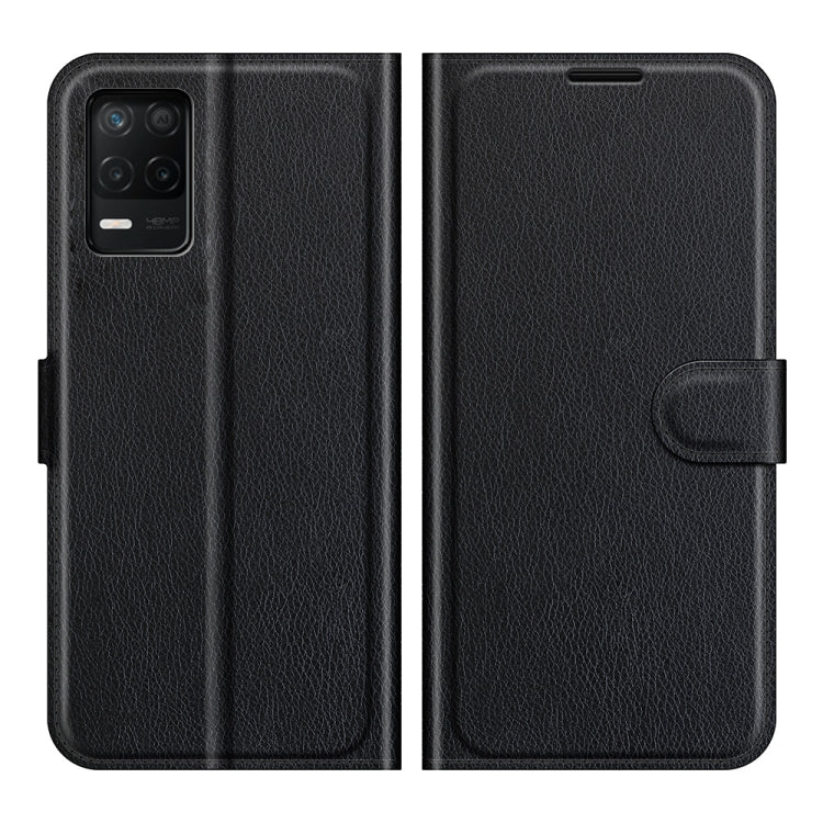 For OPPO Realme V13 5G / Realme 8 5G / Q3i 5G / Q3 5G Litchi Texture Horizontal Flip Protective Case with Holder & Card Slots & Wallet