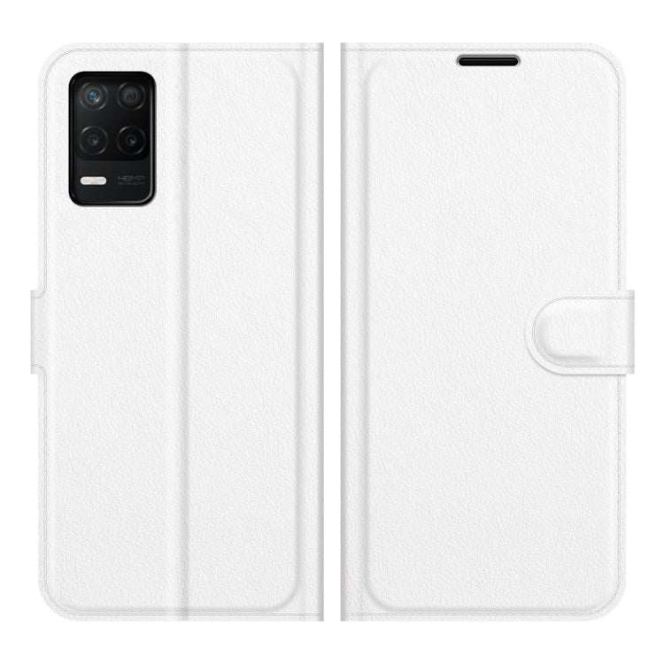 For OPPO Realme V13 5G / Realme 8 5G / Q3i 5G / Q3 5G Litchi Texture Horizontal Flip Protective Case with Holder & Card Slots & Wallet