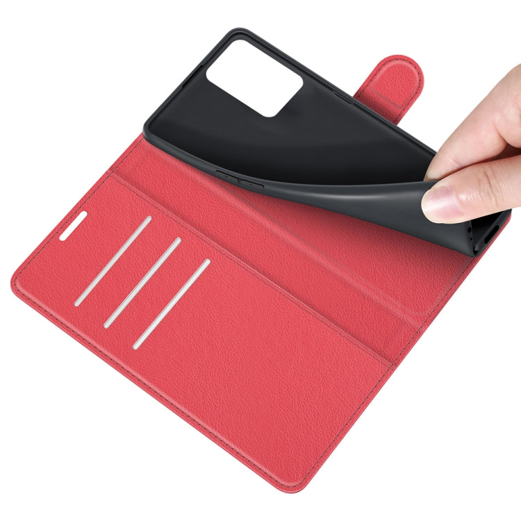 For OPPO Realme V13 5G / Realme 8 5G / Q3i 5G / Q3 5G Litchi Texture Horizontal Flip Protective Case with Holder & Card Slots & Wallet