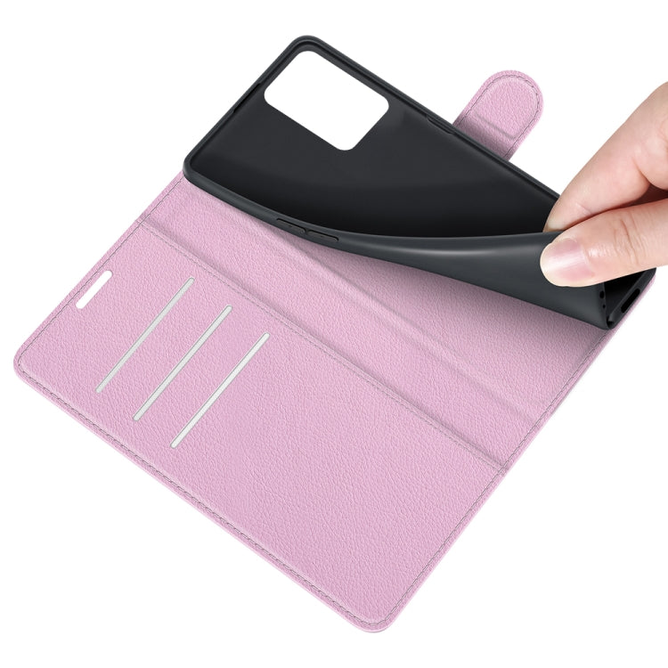 For OPPO Realme V13 5G / Realme 8 5G / Q3i 5G / Q3 5G Litchi Texture Horizontal Flip Protective Case with Holder & Card Slots & Wallet