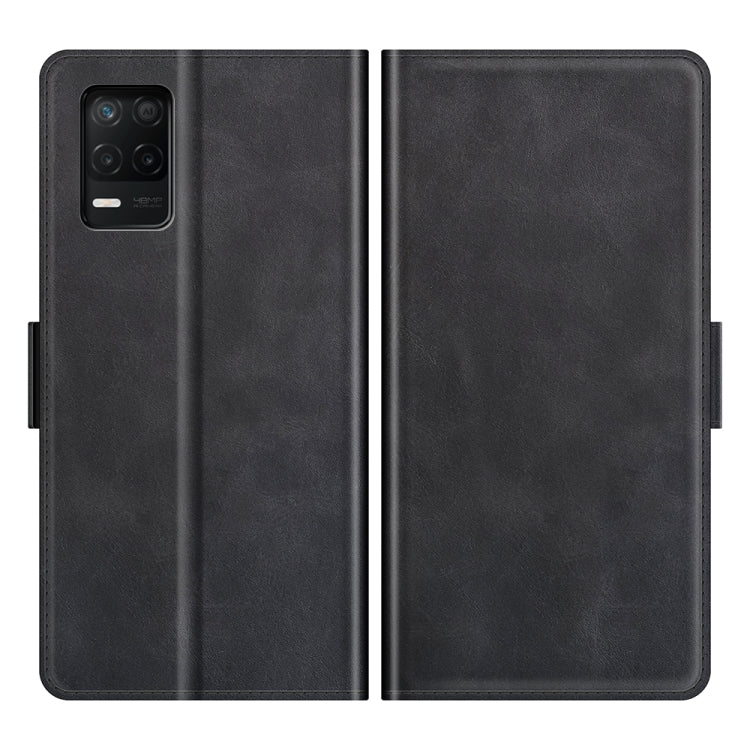 For OPPO Realme V13 5G / Realme 8 5G / Q3i 5G / Q3 5G Dual-side Magnetic Buckle Horizontal Flip Leather Case with Holder & Card Slots & Wallet