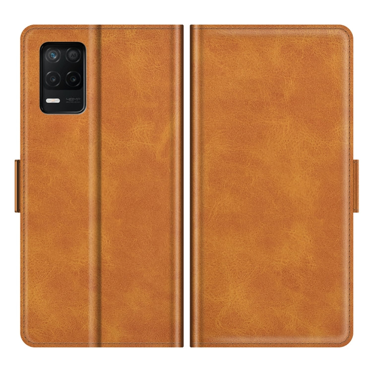 For OPPO Realme V13 5G / Realme 8 5G / Q3i 5G / Q3 5G Dual-side Magnetic Buckle Horizontal Flip Leather Case with Holder & Card Slots & Wallet