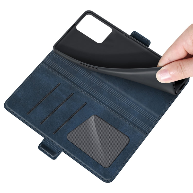 For OPPO Realme V13 5G / Realme 8 5G / Q3i 5G / Q3 5G Dual-side Magnetic Buckle Horizontal Flip Leather Case with Holder & Card Slots & Wallet