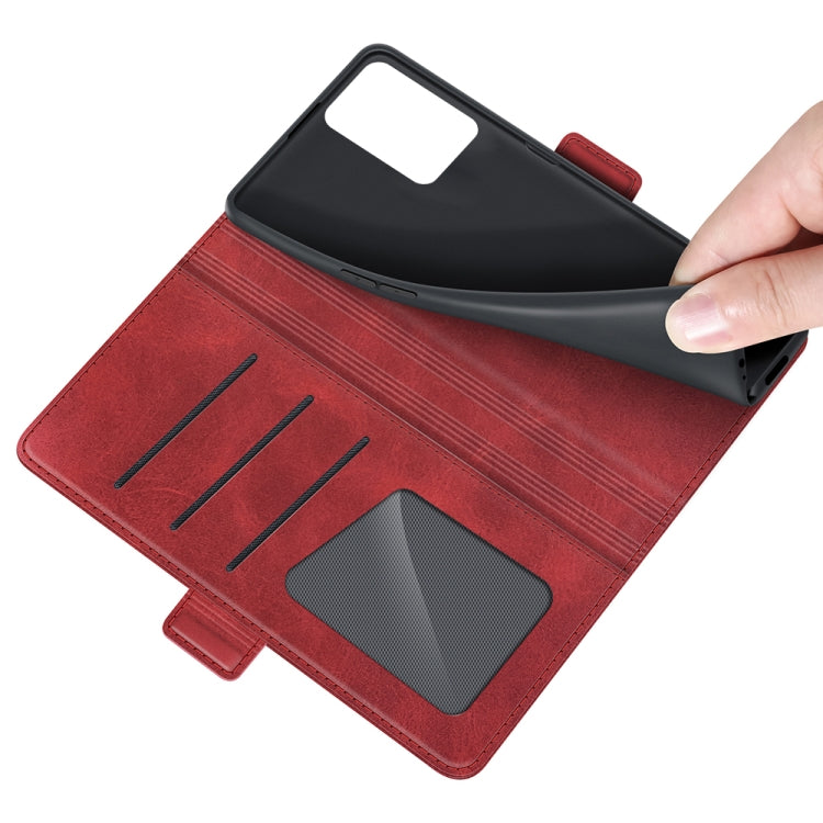 For OPPO Realme V13 5G / Realme 8 5G / Q3i 5G / Q3 5G Dual-side Magnetic Buckle Horizontal Flip Leather Case with Holder & Card Slots & Wallet