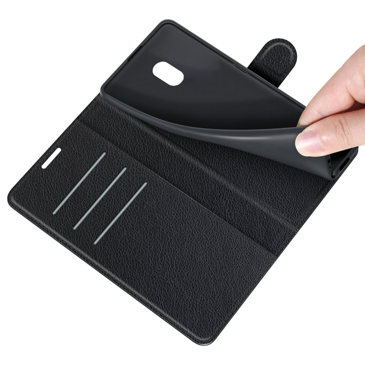 For Nokia C1 Plus Litchi Texture Horizontal Flip Protective Case with Holder & Card Slots & Wallet