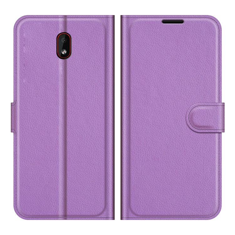 For Nokia C1 Plus Litchi Texture Horizontal Flip Protective Case with Holder & Card Slots & Wallet