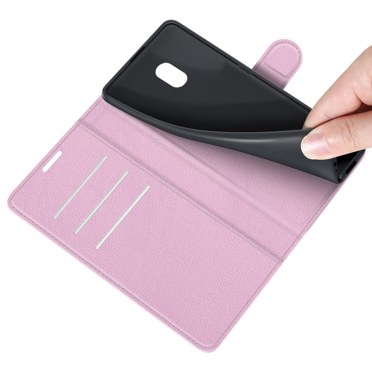 For Nokia C1 Plus Litchi Texture Horizontal Flip Protective Case with Holder & Card Slots & Wallet