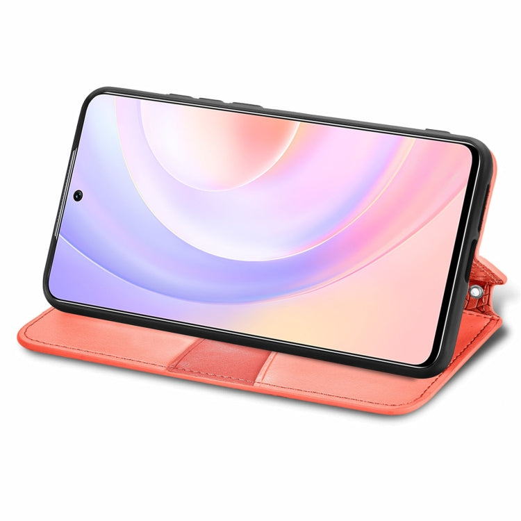 For Honor 50 SE Blooming Mandala Embossed Pattern Magnetic Horizontal Flip Leather Case with Holder & Card Slots & Wallet