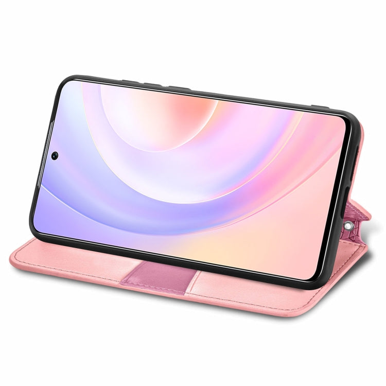 For Honor 50 SE Blooming Mandala Embossed Pattern Magnetic Horizontal Flip Leather Case with Holder & Card Slots & Wallet