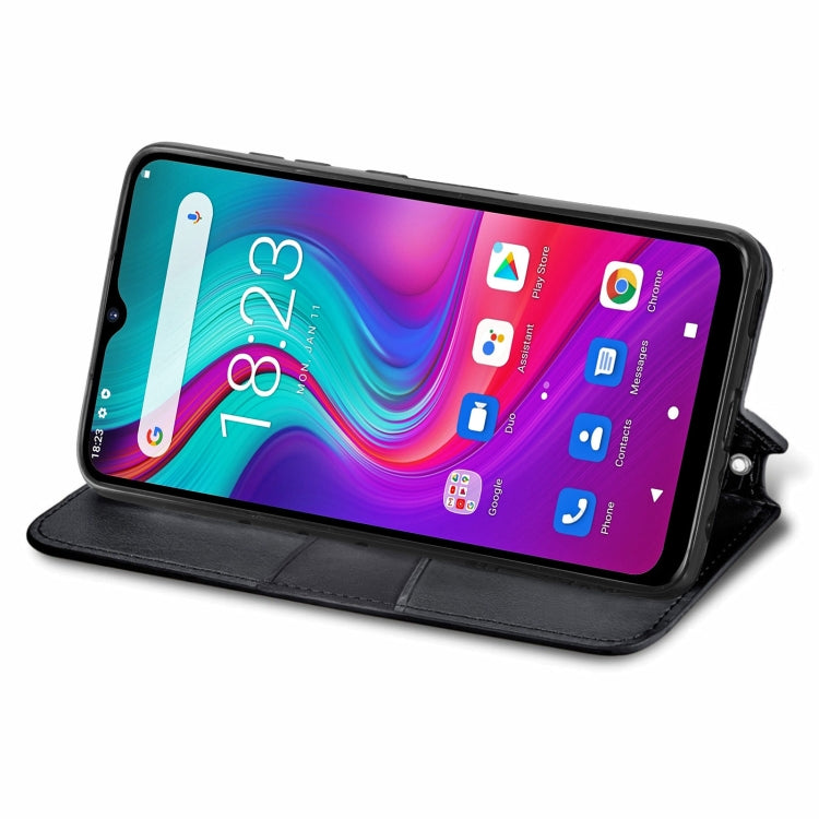 For Doogee X96 Pro Blooming Mandala Embossed Pattern Magnetic Horizontal Flip Leather Case with Holder & Card Slots & Wallet