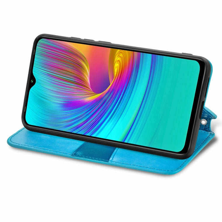 For Infinix X680 / Smart 4 Blooming Mandala Embossed Pattern Magnetic Horizontal Flip Leather Case with Holder & Card Slots & Wallet