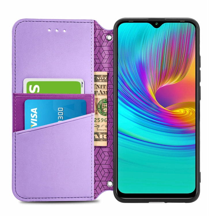 For Infinix X680 / Smart 4 Blooming Mandala Embossed Pattern Magnetic Horizontal Flip Leather Case with Holder & Card Slots & Wallet