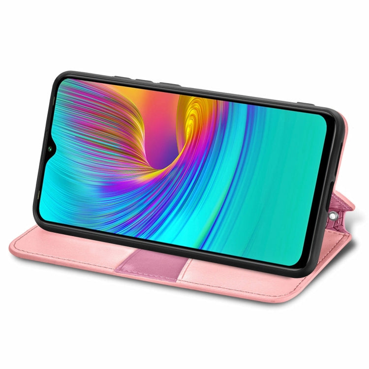 For Infinix X680 / Smart 4 Blooming Mandala Embossed Pattern Magnetic Horizontal Flip Leather Case with Holder & Card Slots & Wallet