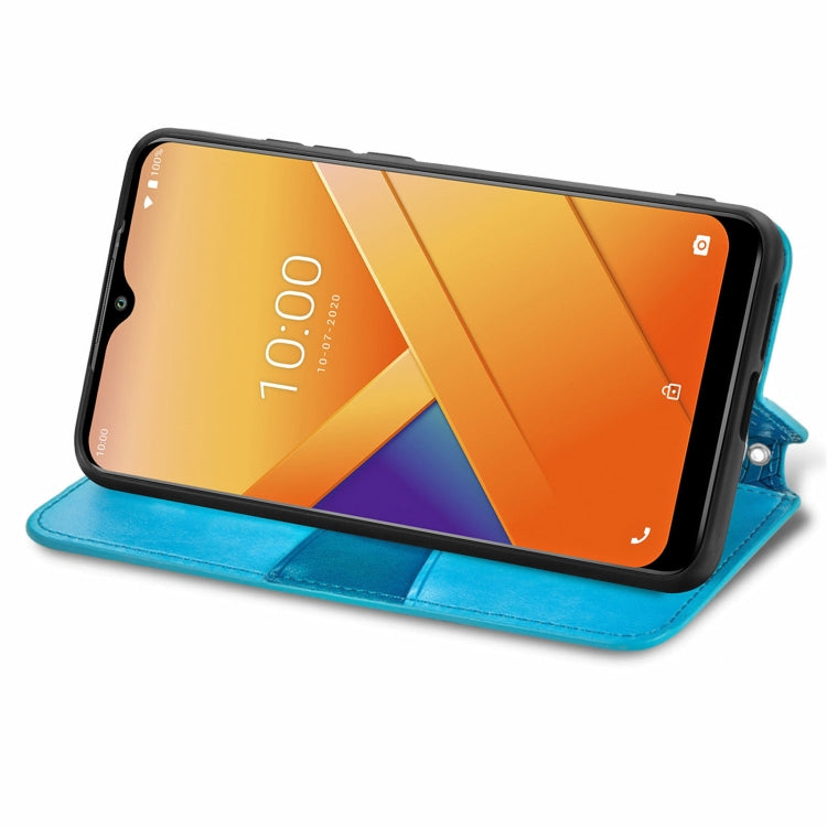 For Wiko Y81 Blooming Mandala Embossed Pattern Magnetic Horizontal Flip Leather Case with Holder & Card Slots & Wallet