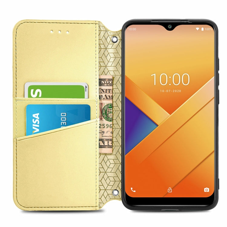 For Wiko Y81 Blooming Mandala Embossed Pattern Magnetic Horizontal Flip Leather Case with Holder & Card Slots & Wallet