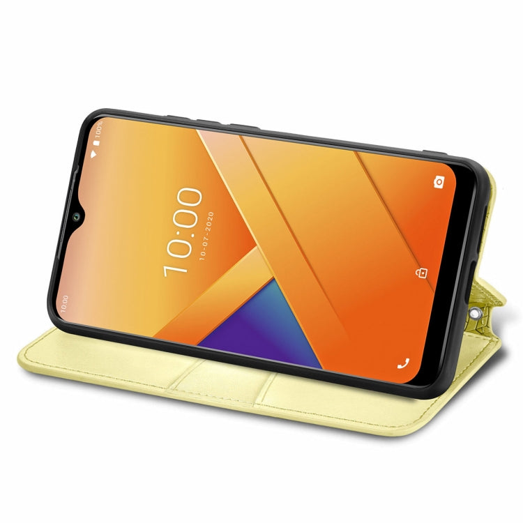 For Wiko Y81 Blooming Mandala Embossed Pattern Magnetic Horizontal Flip Leather Case with Holder & Card Slots & Wallet