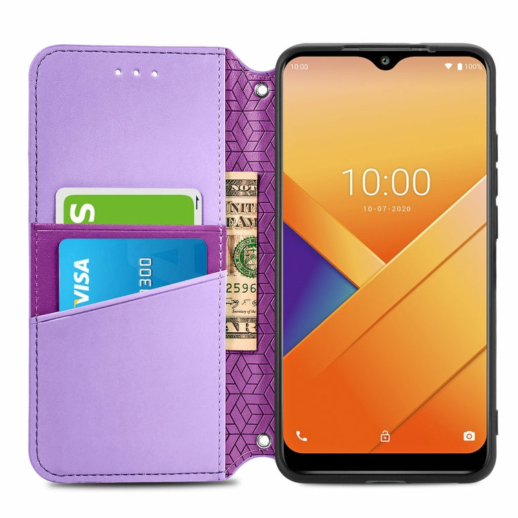 For Wiko Y81 Blooming Mandala Embossed Pattern Magnetic Horizontal Flip Leather Case with Holder & Card Slots & Wallet