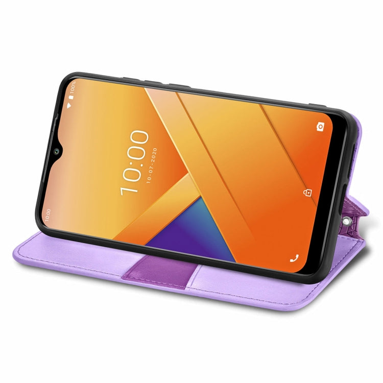 For Wiko Y81 Blooming Mandala Embossed Pattern Magnetic Horizontal Flip Leather Case with Holder & Card Slots & Wallet