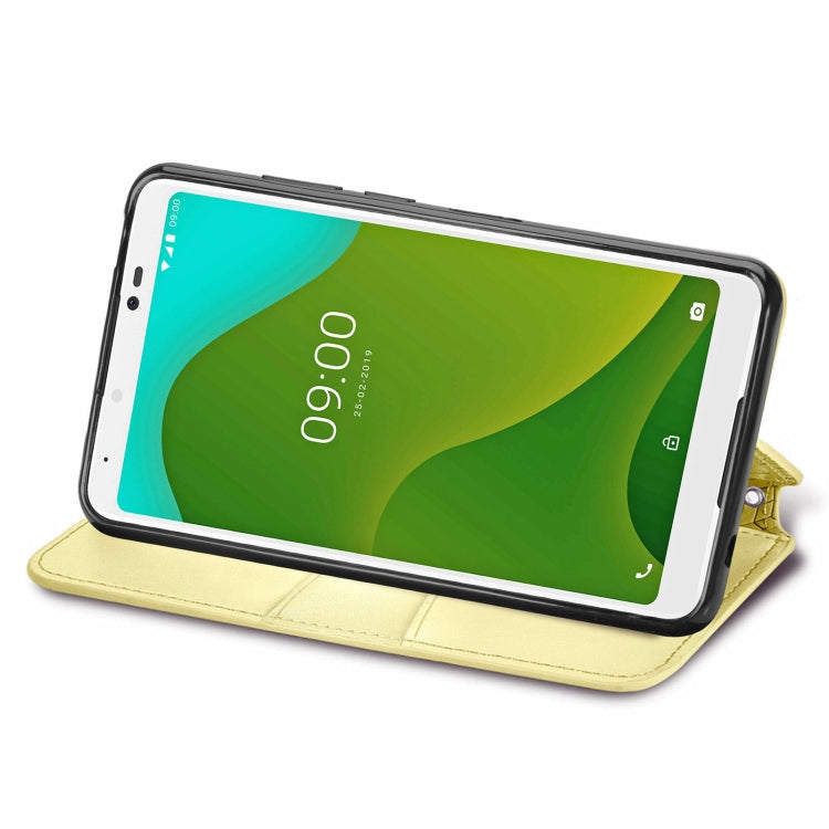 For Wiko Jerry 4 Blooming Mandala Embossed Pattern Magnetic Horizontal Flip Leather Case with Holder & Card Slots & Wallet