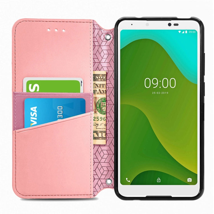 For Wiko Jerry 4 Blooming Mandala Embossed Pattern Magnetic Horizontal Flip Leather Case with Holder & Card Slots & Wallet