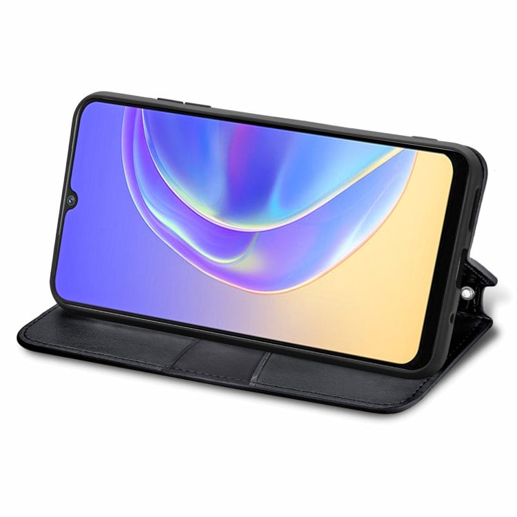 For vivo V21e 4G Blooming Mandala Embossed Pattern Magnetic Horizontal Flip Leather Case with Holder & Card Slots & Wallet