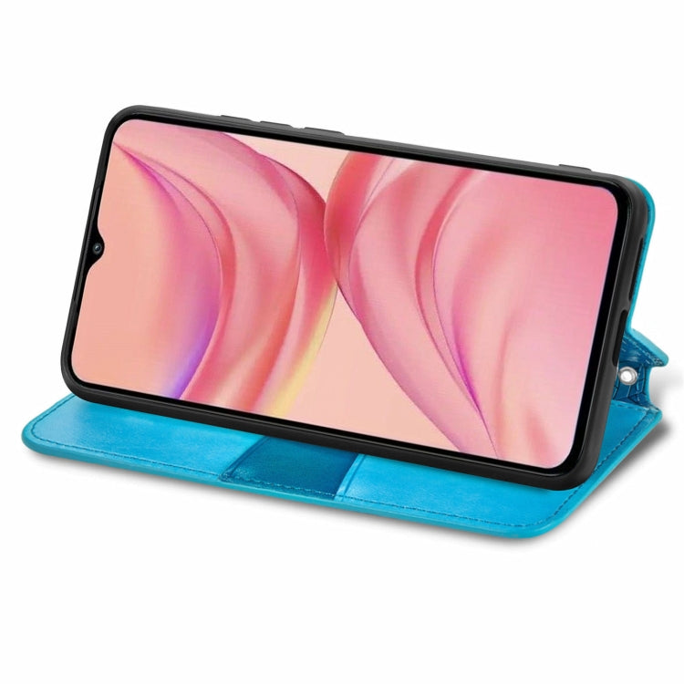 For Infinix Hot 10 Lite Blooming Mandala Embossed Pattern Magnetic Horizontal Flip Leather Case with Holder & Card Slots & Wallet