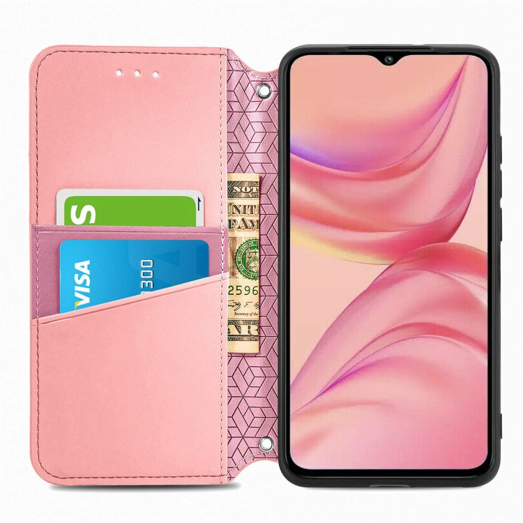 For Infinix Hot 10 Lite Blooming Mandala Embossed Pattern Magnetic Horizontal Flip Leather Case with Holder & Card Slots & Wallet
