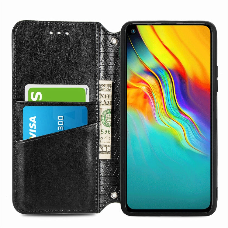 For Infinix Hot 9 Blooming Mandala Embossed Pattern Magnetic Horizontal Flip Leather Case with Holder & Card Slots & Wallet