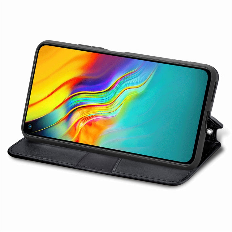 For Infinix Hot 9 Blooming Mandala Embossed Pattern Magnetic Horizontal Flip Leather Case with Holder & Card Slots & Wallet