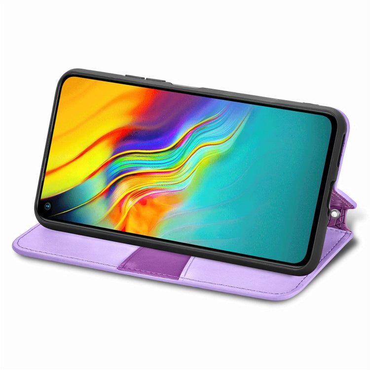 For Infinix Hot 9 Blooming Mandala Embossed Pattern Magnetic Horizontal Flip Leather Case with Holder & Card Slots & Wallet