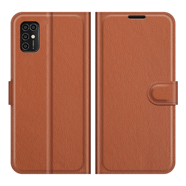 For ZTE Blade V2020 Smart Litchi Texture Horizontal Flip Protective Case with Holder & Card Slots & Wallet