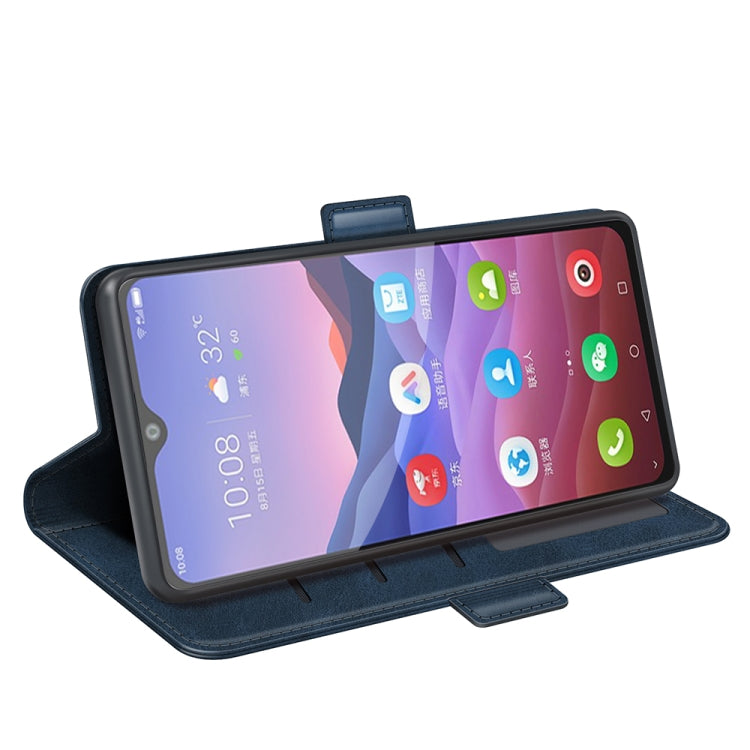 For ZTE Blade V2020 Smart Dual-side Magnetic Buckle Horizontal Flip Leather Case with Holder & Card Slots & Wallet