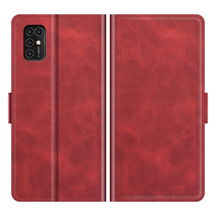 For ZTE Blade V2020 Smart Dual-side Magnetic Buckle Horizontal Flip Leather Case with Holder & Card Slots & Wallet