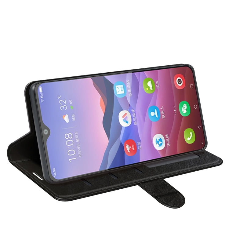 For ZTE Blade V2020 Smart R64 Texture Single Horizontal Flip Protective Case with Holder & Card Slots & Wallet& Photo Frame