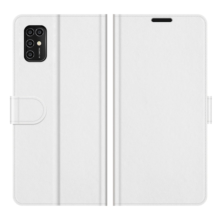 For ZTE Blade V2020 Smart R64 Texture Single Horizontal Flip Protective Case with Holder & Card Slots & Wallet& Photo Frame