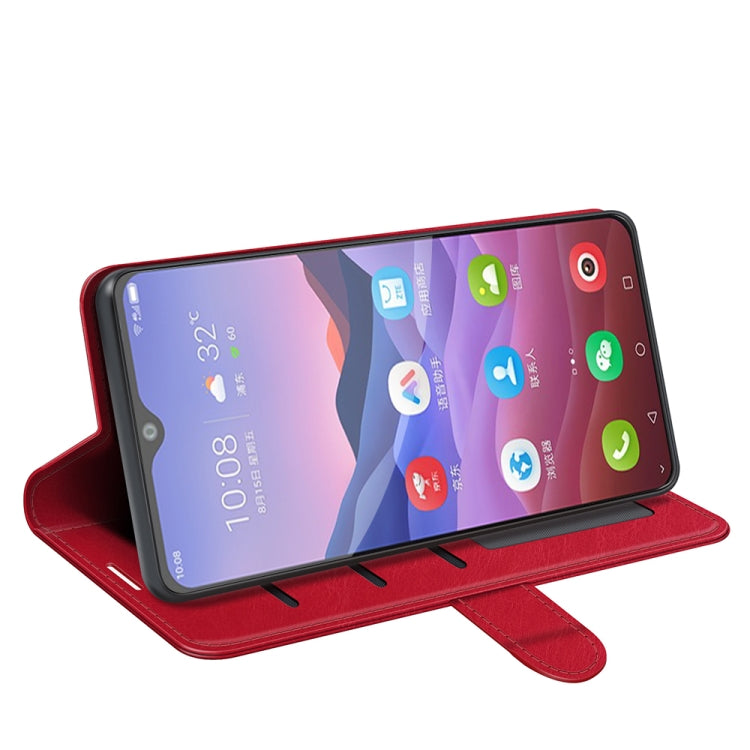 For ZTE Blade V2020 Smart R64 Texture Single Horizontal Flip Protective Case with Holder & Card Slots & Wallet& Photo Frame