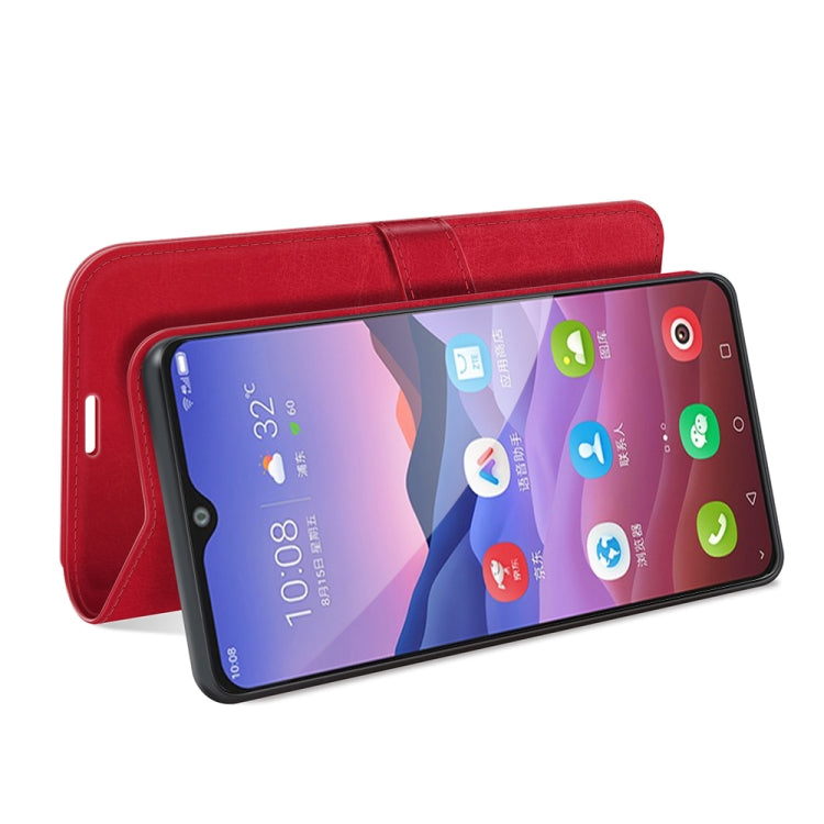 For ZTE Blade V2020 Smart R64 Texture Single Horizontal Flip Protective Case with Holder & Card Slots & Wallet& Photo Frame