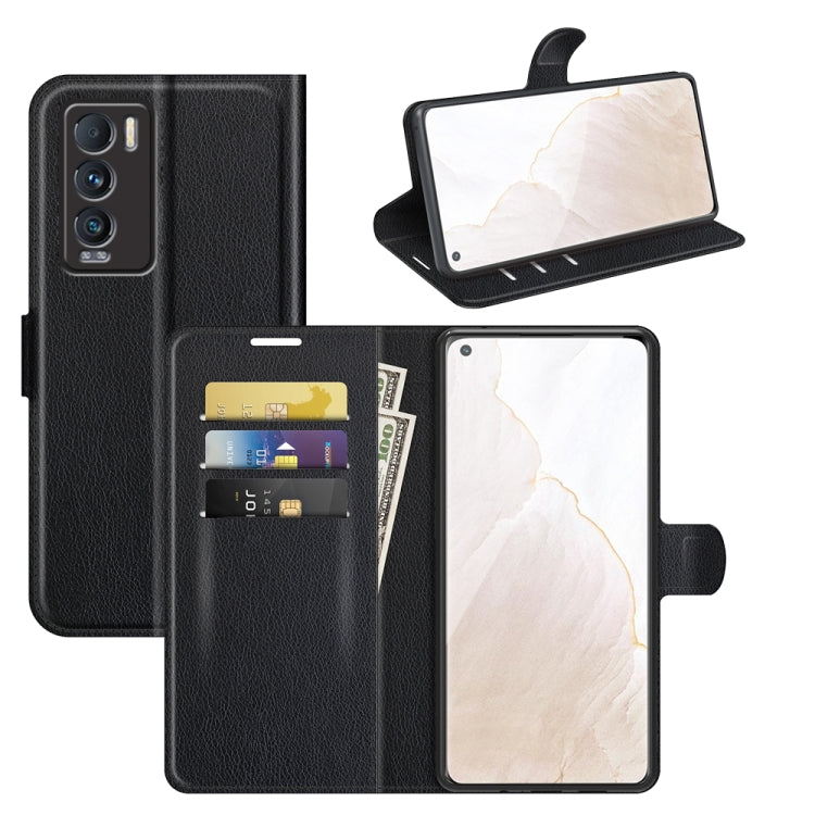 For OPPO Realme GT Master Explorer Litchi Texture Horizontal Flip Protective Case with Holder & Card Slots & Wallet