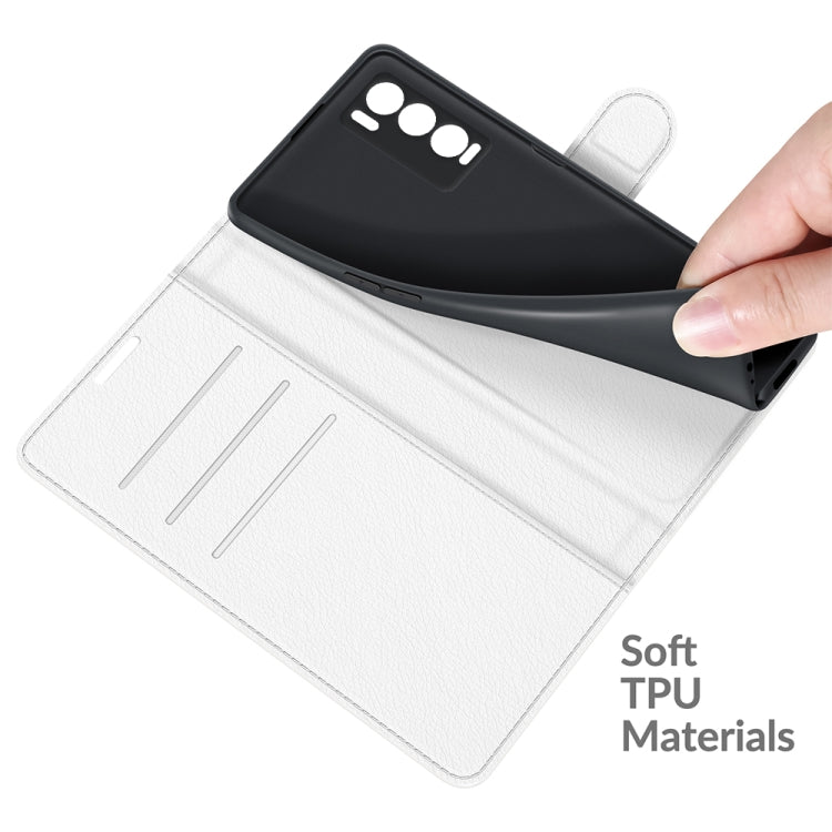 For OPPO Realme GT Master Explorer Litchi Texture Horizontal Flip Protective Case with Holder & Card Slots & Wallet