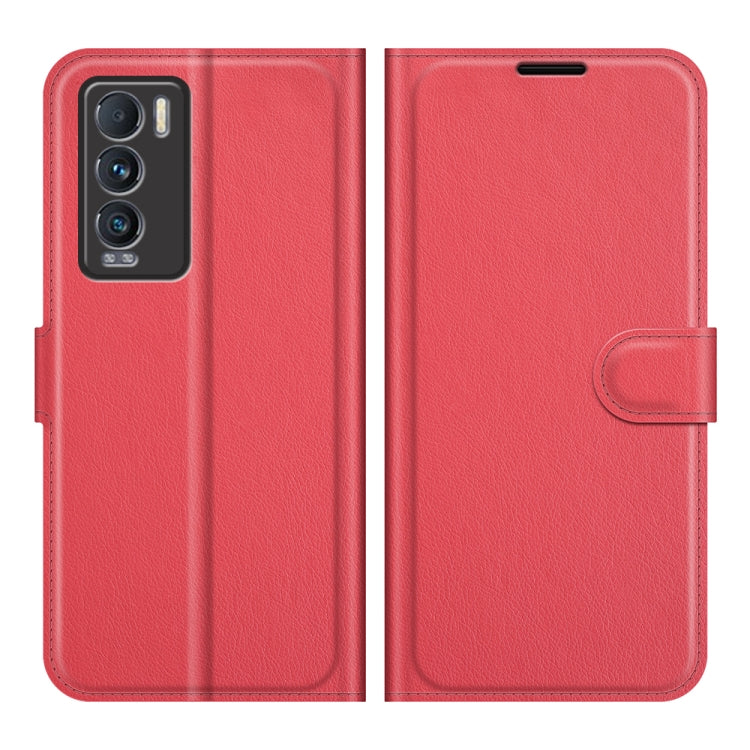 For OPPO Realme GT Master Explorer Litchi Texture Horizontal Flip Protective Case with Holder & Card Slots & Wallet