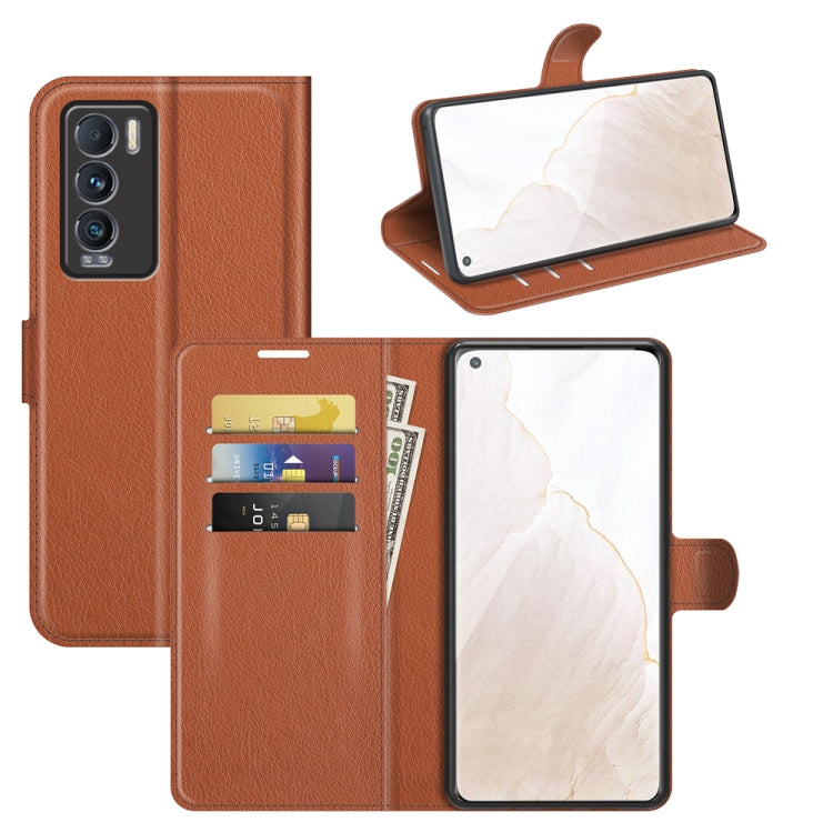 For OPPO Realme GT Master Explorer Litchi Texture Horizontal Flip Protective Case with Holder & Card Slots & Wallet