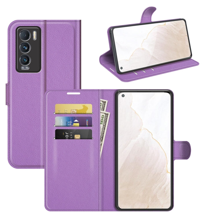 For OPPO Realme GT Master Explorer Litchi Texture Horizontal Flip Protective Case with Holder & Card Slots & Wallet