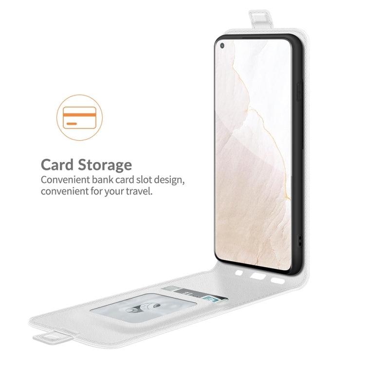 For OPPO Realme GT Master Explorer R64 Texture Single Vertical Flip Leather Protective Case with Card Slots & Photo Frame