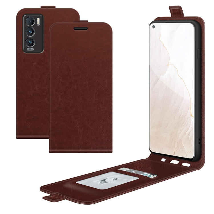 For OPPO Realme GT Master Explorer R64 Texture Single Vertical Flip Leather Protective Case with Card Slots & Photo Frame