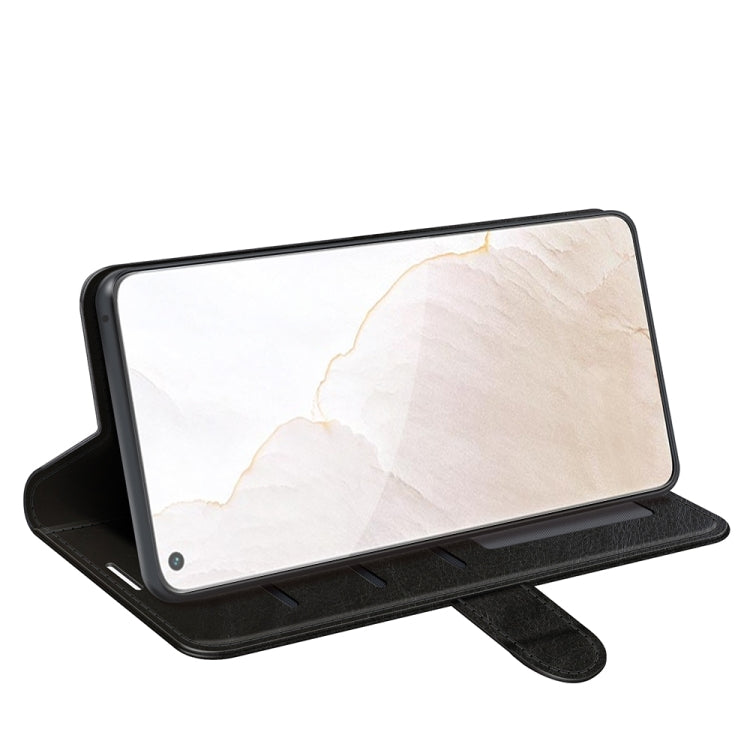 For OPPO Realme GT Master R64 Texture Single Horizontal Flip Protective Case with Holder & Card Slots & Wallet& Photo Frame