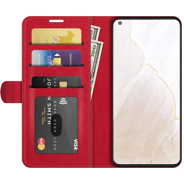 For OPPO Realme GT Master R64 Texture Single Horizontal Flip Protective Case with Holder & Card Slots & Wallet& Photo Frame