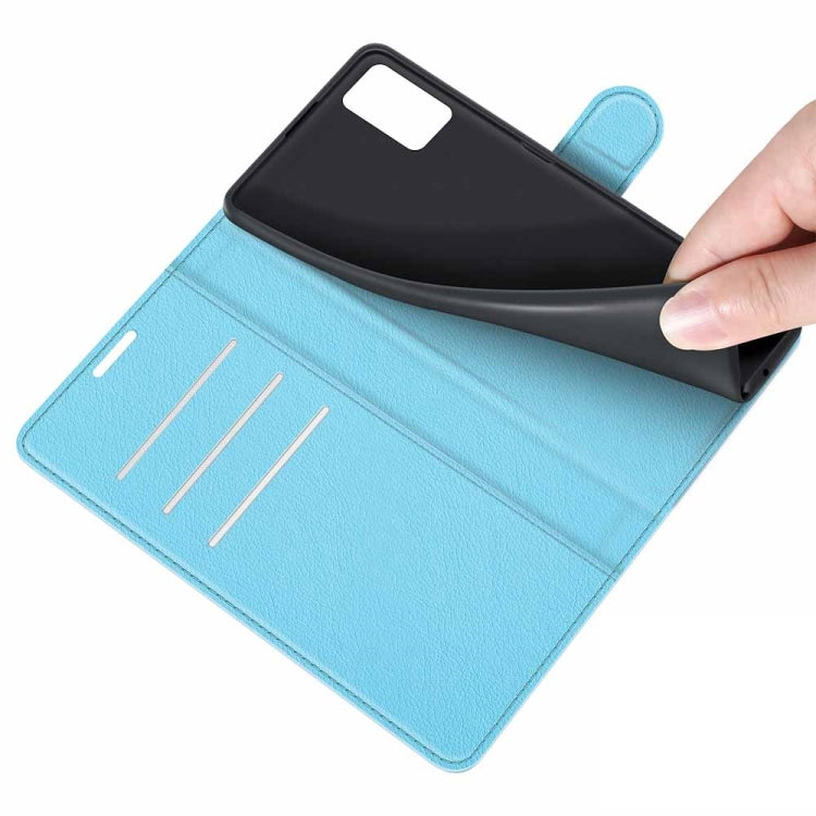 For ZTE Blade A31 Litchi Texture Horizontal Flip Protective Case with Holder & Card Slots & Wallet