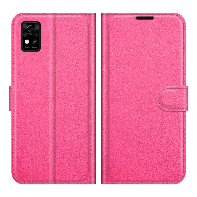For ZTE Blade A31 Litchi Texture Horizontal Flip Protective Case with Holder & Card Slots & Wallet