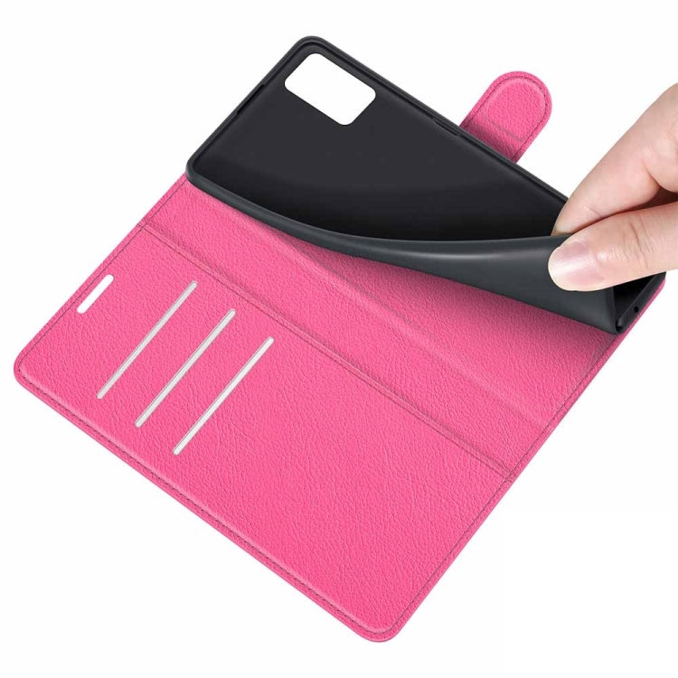 For ZTE Blade A31 Litchi Texture Horizontal Flip Protective Case with Holder & Card Slots & Wallet