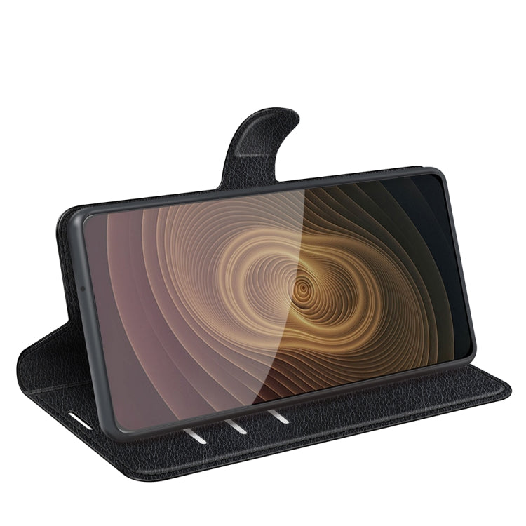 For ZTE Axon 20 5G Litchi Texture Horizontal Flip Protective Case with Holder & Card Slots & Wallet